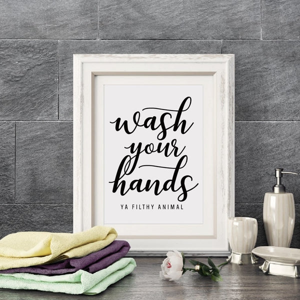 Wash Your Hands - ERA Home Decor