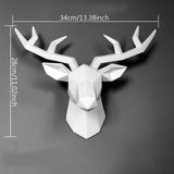 3D Deer Head Sculpture - ERA Home Decor
