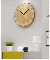 Tree Trunc Wall Clock - ERA Home Decor