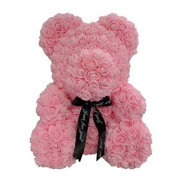Rose Bear with Gift Box - ERA Home Decor