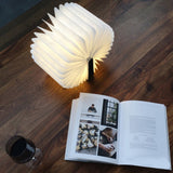 LED Foldable Wooden Book - ERA Home Decor