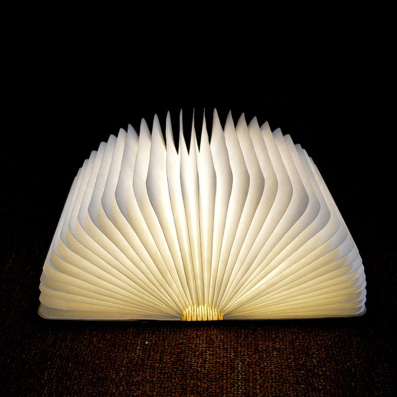 LED Foldable Wooden Book - ERA Home Decor